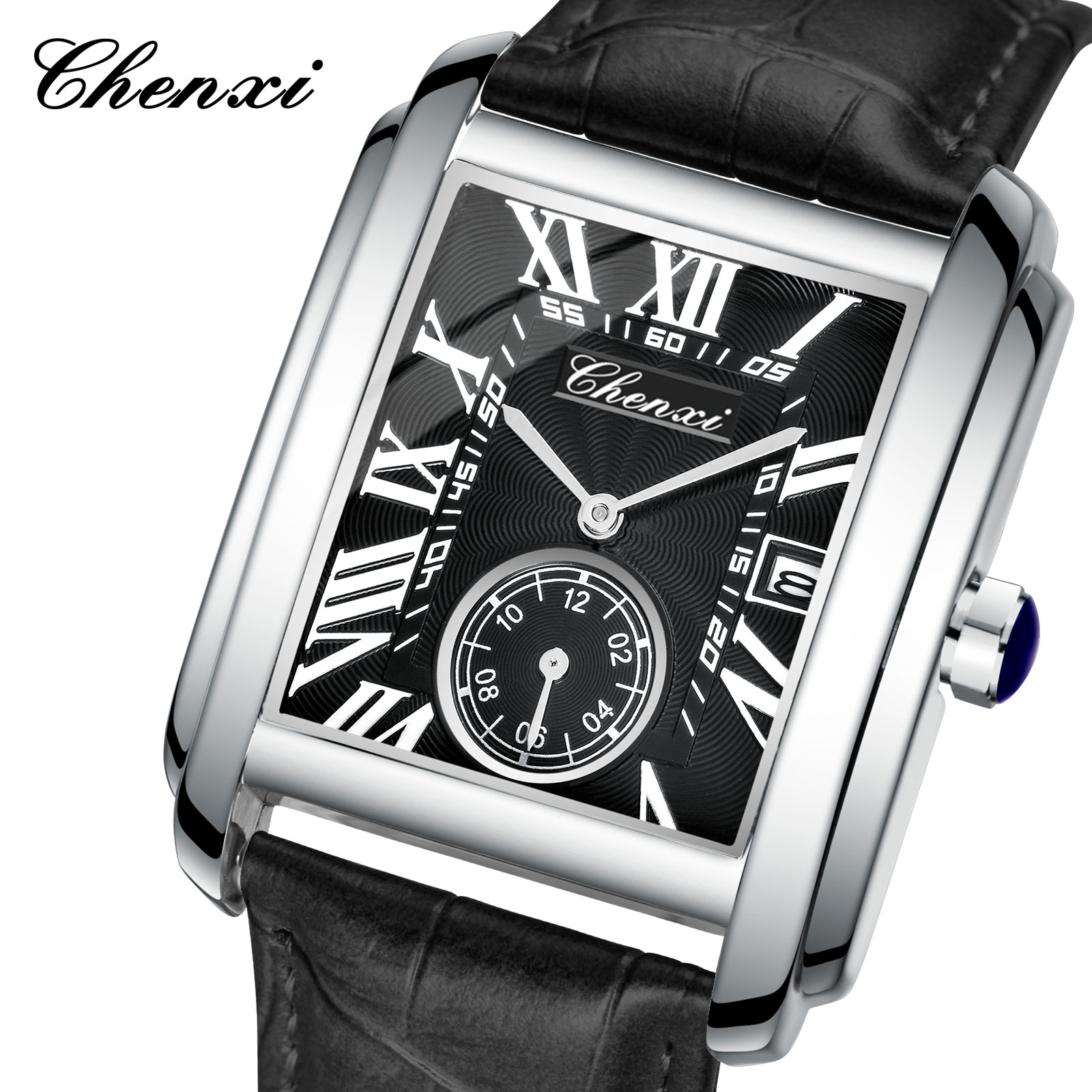 Leather Watch Band Men - Chenxi 8216 Jam Tangan Tali Kulit