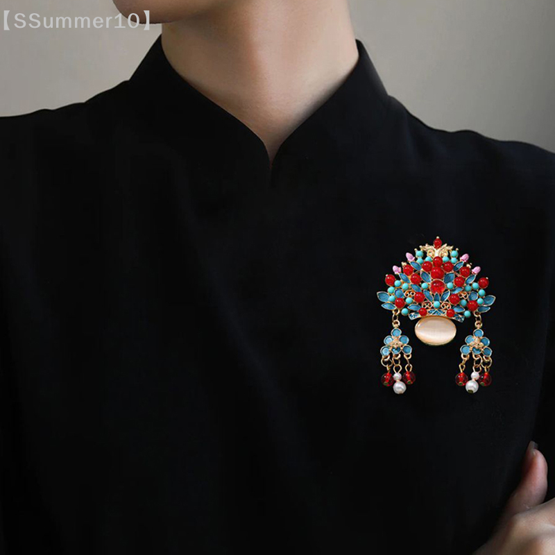 Buckle Pin Ss - 【SSummer10】Bros Bunga Phoenix Asli dengan Rumbai,