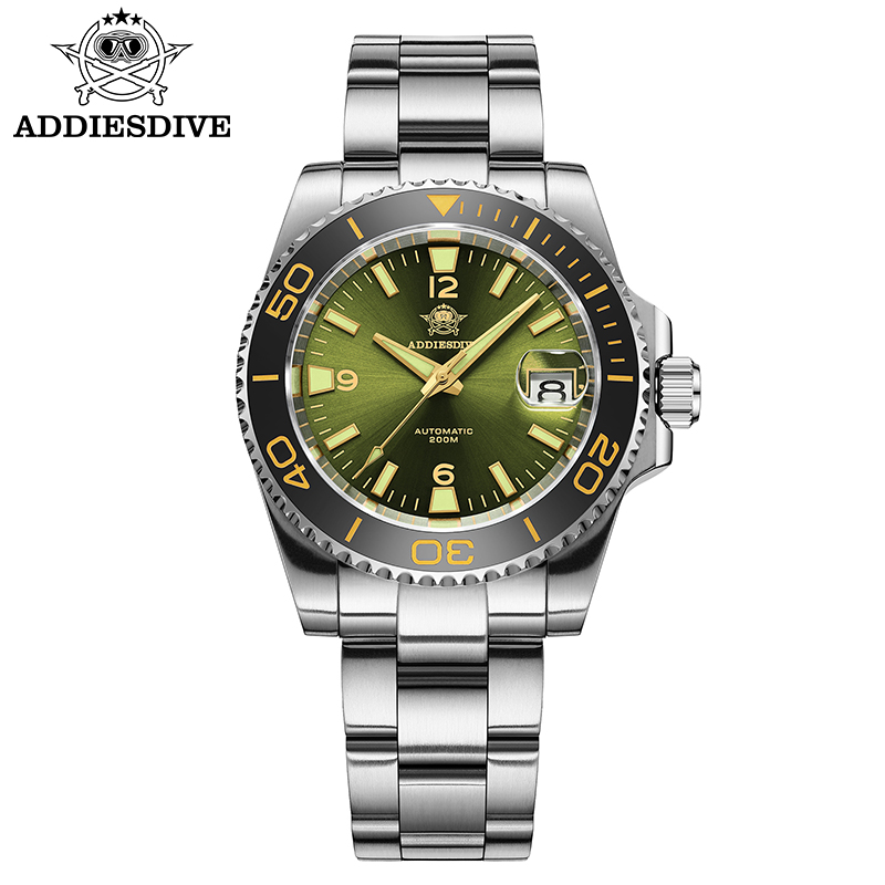 Stainless Bracelet Diver - ADDIESDIVE Jam Tangan Hadiah Menyelam Baru