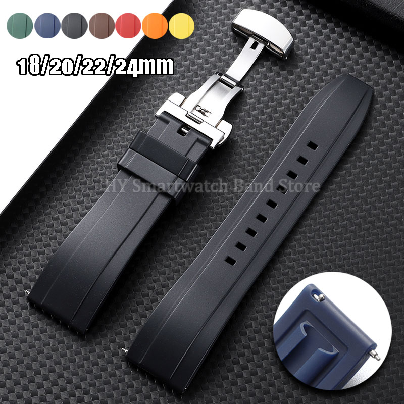 Nato Strap Nylon - Tali Jam Tangan Silikon 18Mm 20Mm