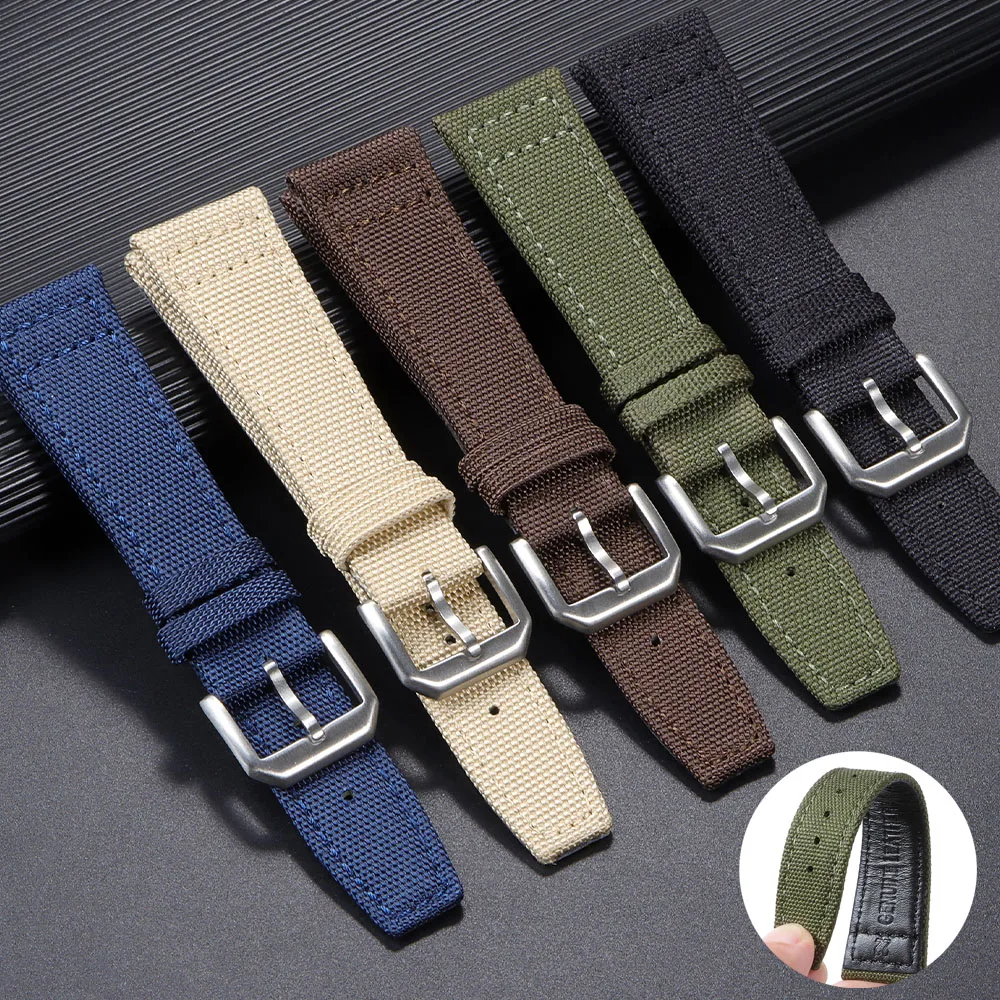 Nato Strap Nylon - Tali jam kanvas nilon untuk pria