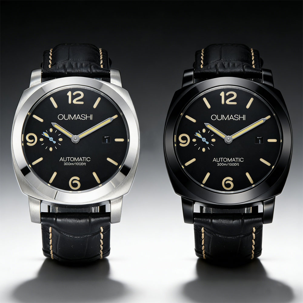 Stainless Bracelet Diver - Jam Tangan Pria 44Mm Gerakan Seagull