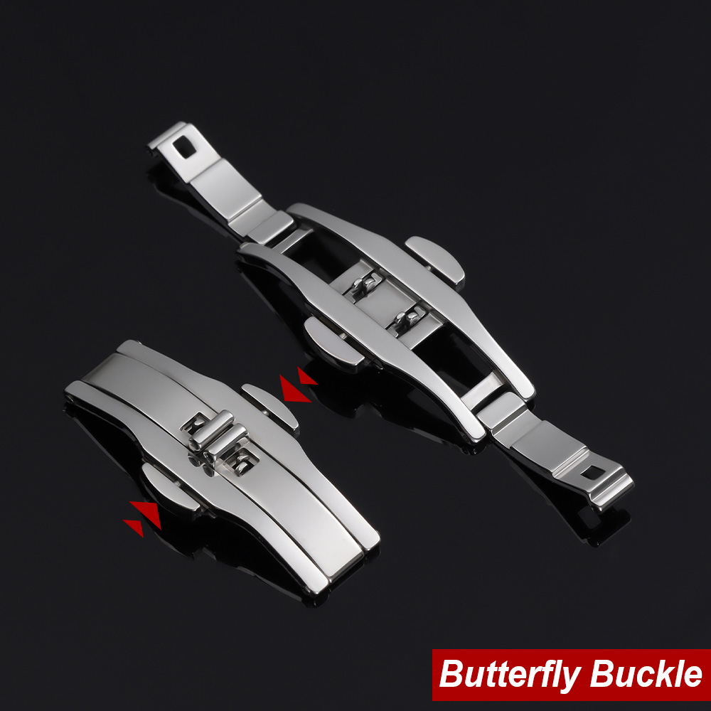 Butterfly Clasp Deployant - Aksesori Jam Tangan Gesper Lipat Otomatis