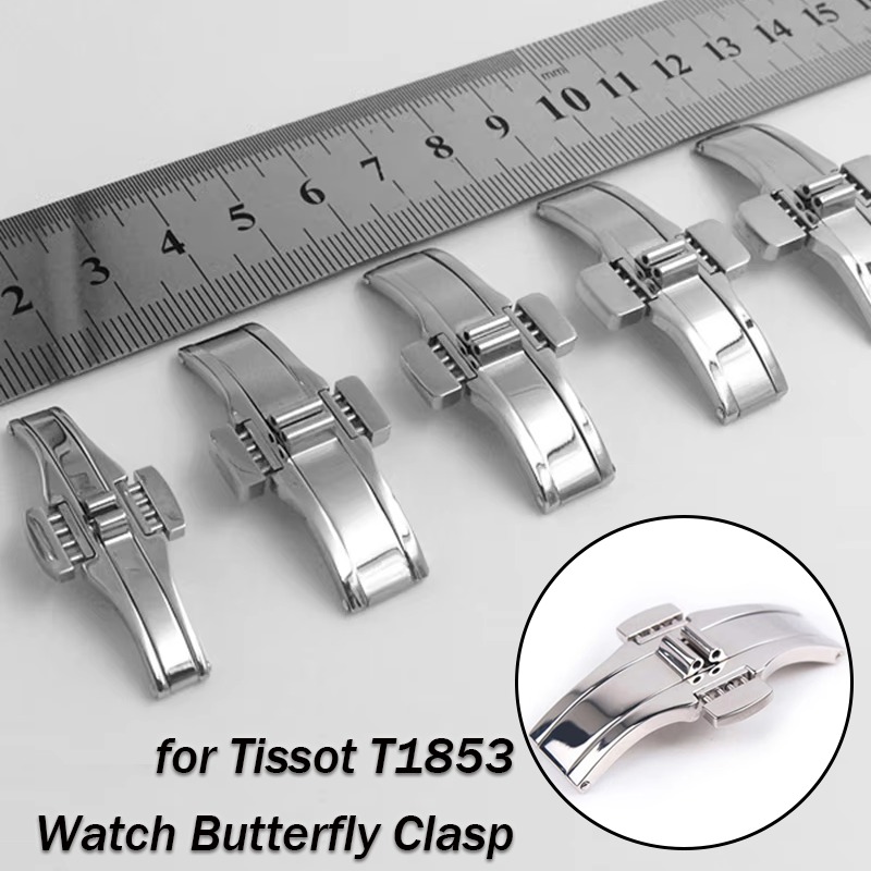 Butterfly Clasp Deployant - Untuk Tissot T1853 gelang jam gesper