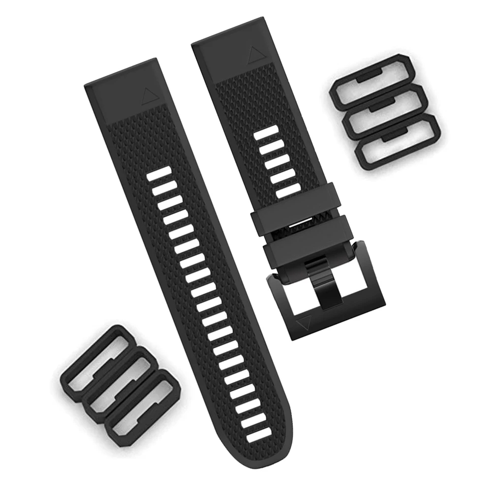 Silicone Watch Band 22Mm - Untuk Garmin Forerunner 945/935/955/965 Fenix 5/6/7