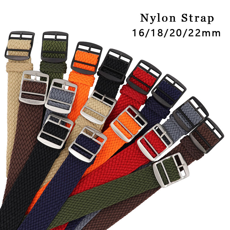 Perlon Strap Woven - Tali Nilon Tali Jam Tangan Tenun