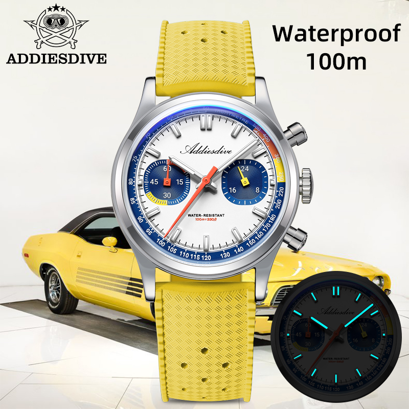 Rubber Strap Diver - ADDIESDIVE Jam Tangan Kuarsa Pria Fashion