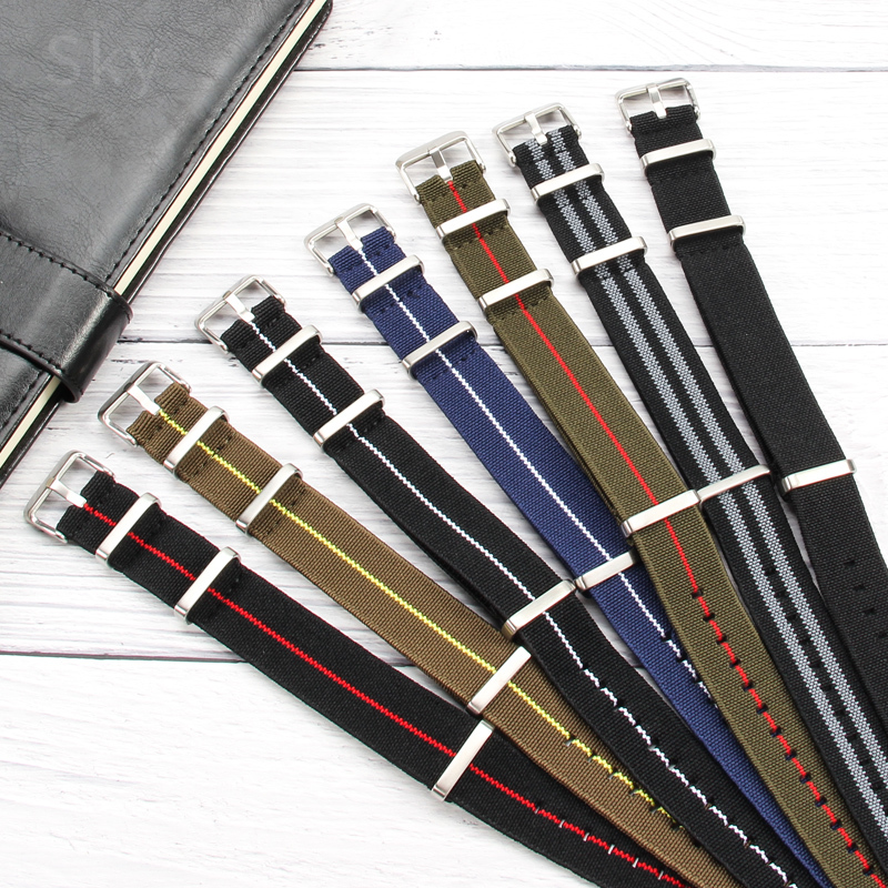 Nato Strap Nylon - Tali jam tangan tentara Perancis 60's,
