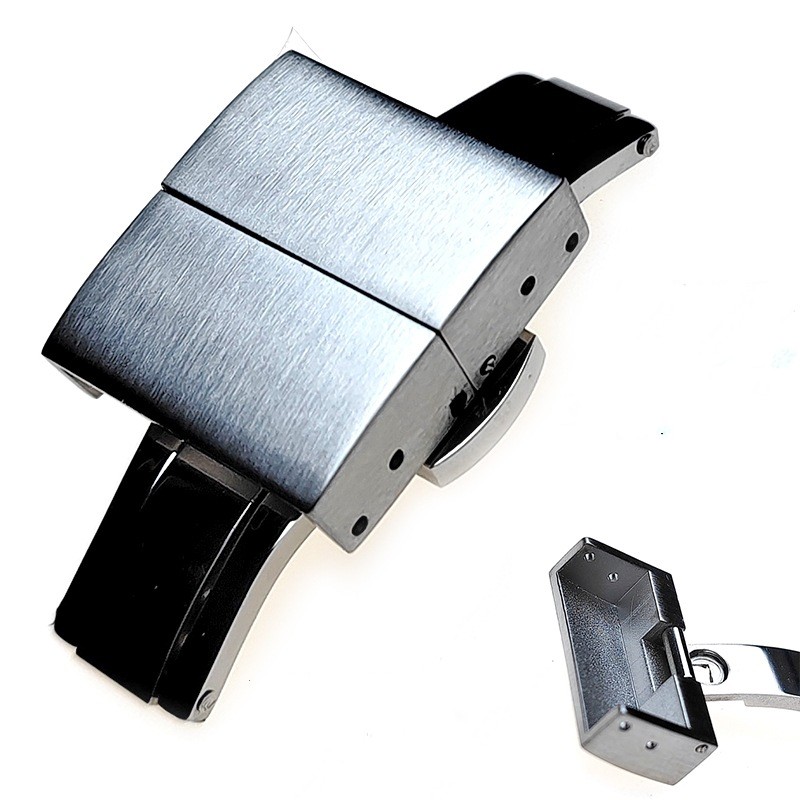Butterfly Clasp Deployant - Jam tangan kupu-kupu baja tahan karat