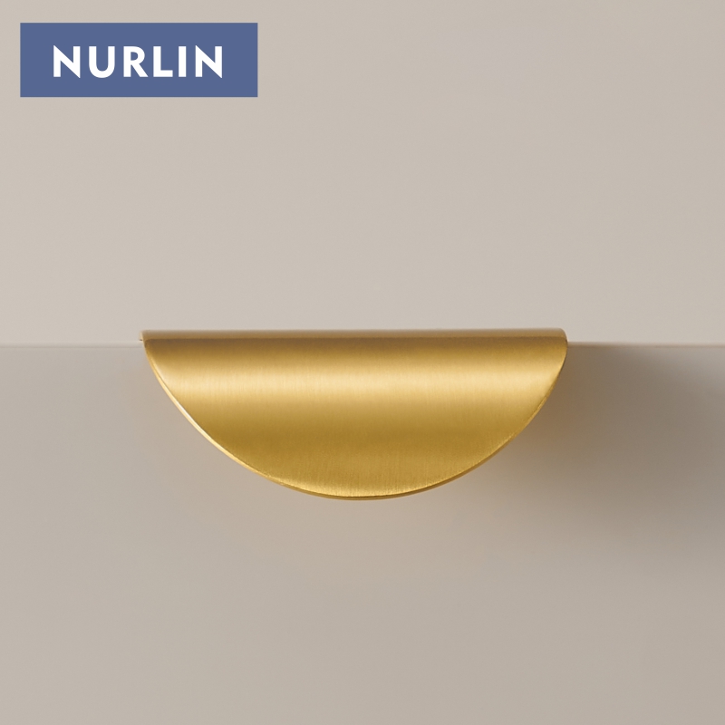 Curved Spring Bar - Nurlin kuningan lipat pendek tepi tarik