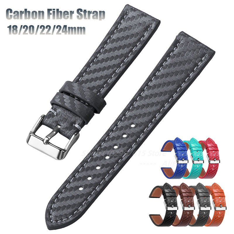 Nato Strap Nylon - Tali jam tangan kulit asli serat