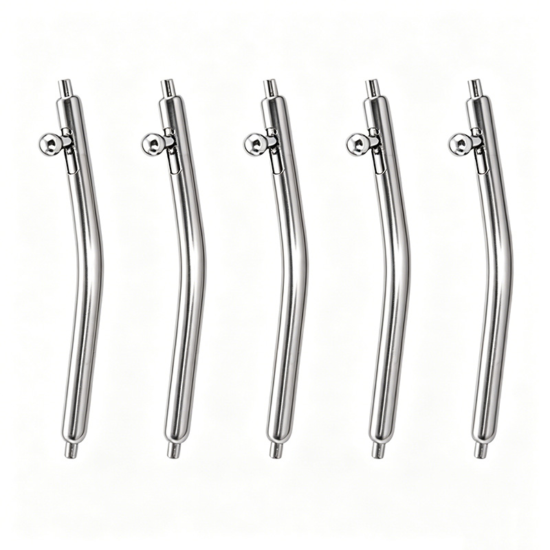 Curved Spring Bar - Penghubung Tali Jam Tangan Baja Anti