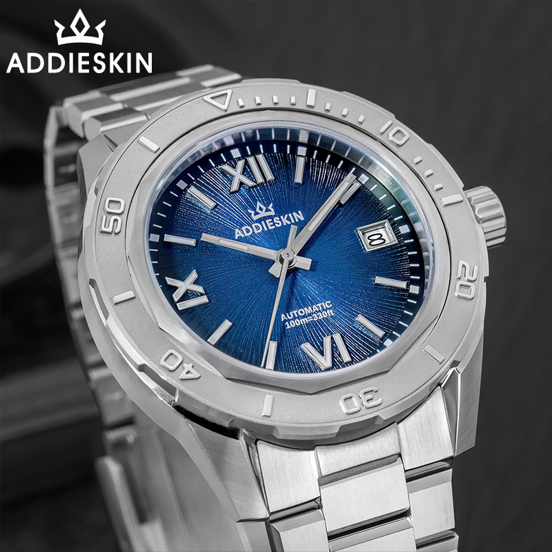 Stainless Bracelet Diver - AddiesKin K002 Jam Tangan Mewah Mekanis