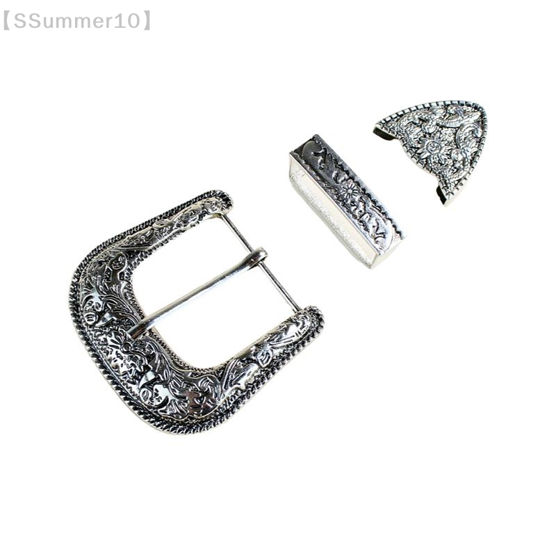Buckle Pin Ss - 【SSummer10】1 Set Set Gesper Sabuk Tiga
