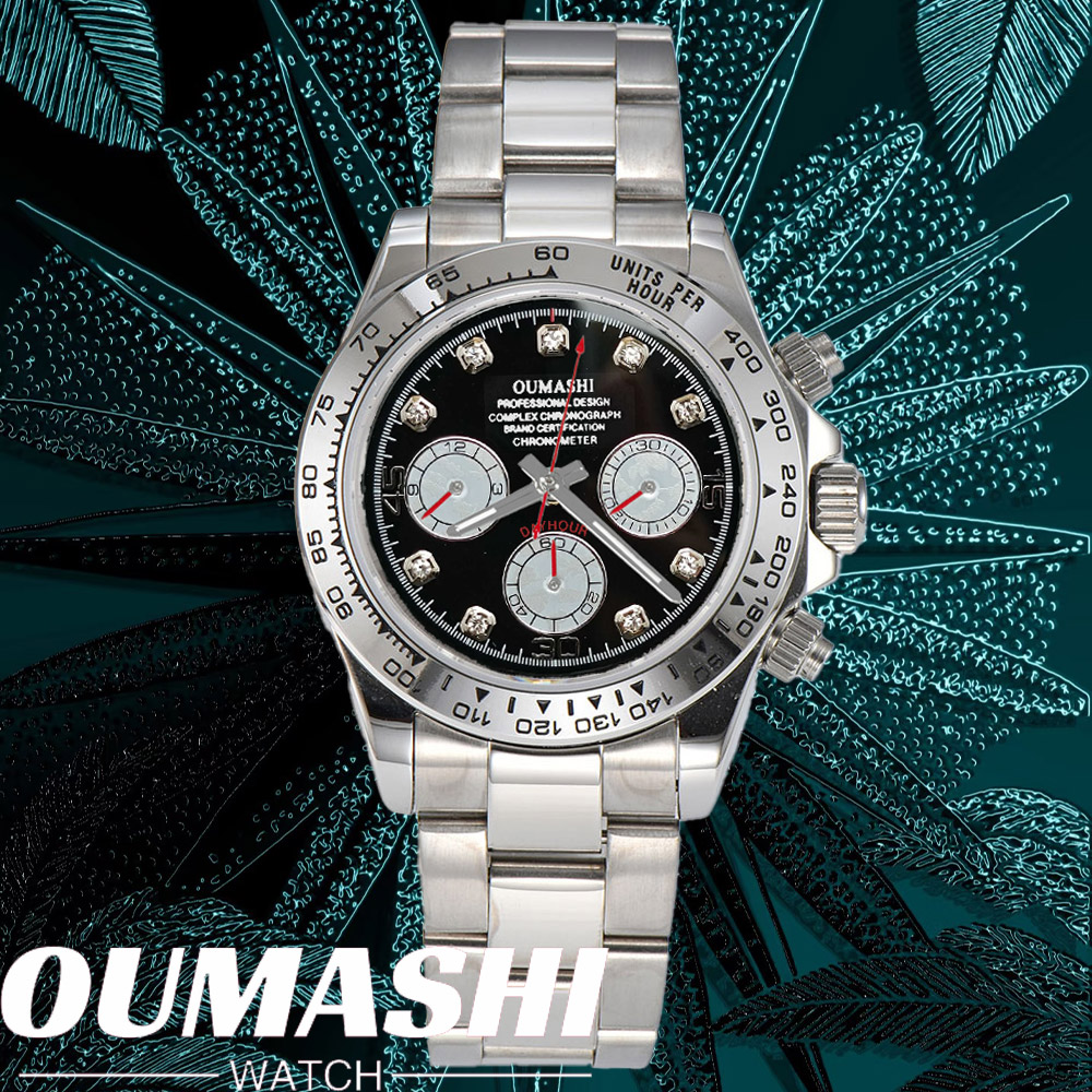 Stainless Bracelet Diver - Jam Tangan Mewah VK63 39Mm Jam
