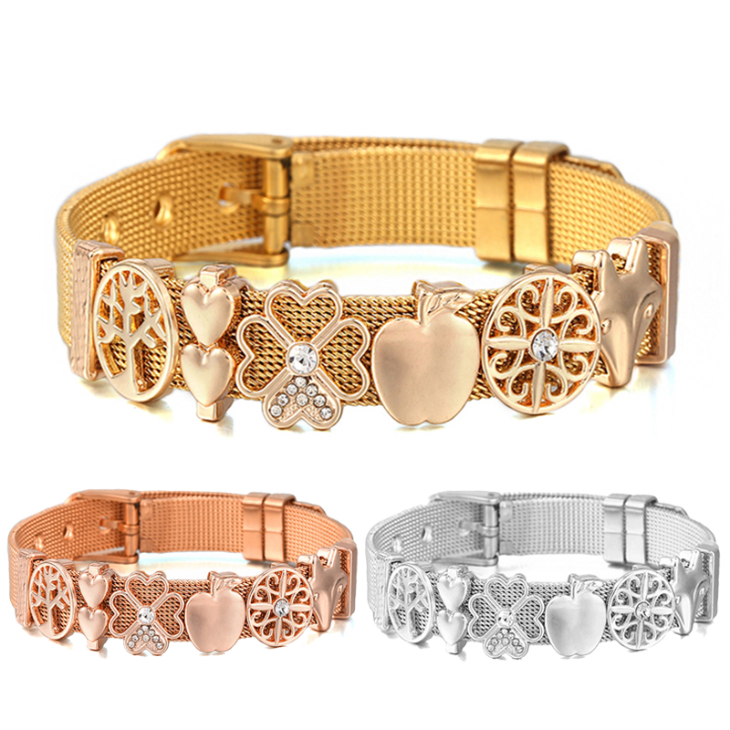 Mesh Strap Metal - Kedatangan Baru Gelang Jaring Baja Tahan
