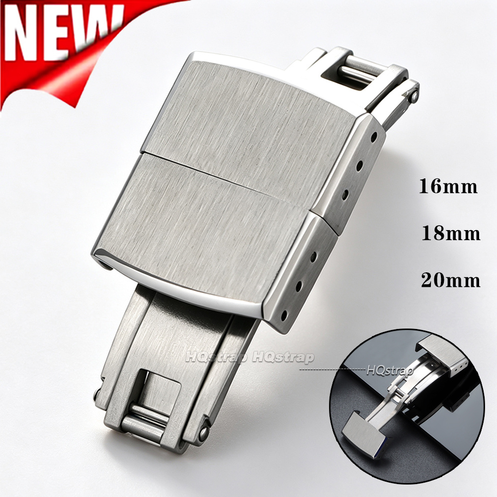 Butterfly Clasp Deployant - Gesper Jam Tangan Lipat 16mm 18mm