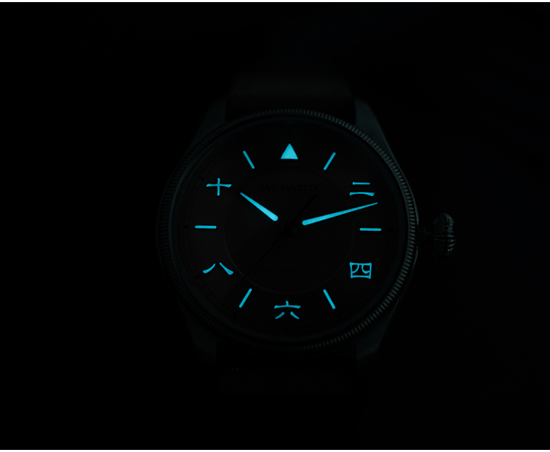 Jam Tangan Otomatis Pria San M - Leather Strap Quick Release ulasan dan harga
