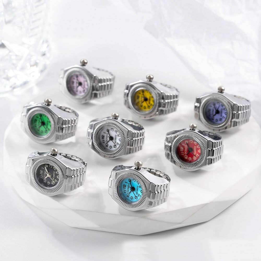 Cincin Jam Tangan Mini Punk Kr - Canvas Strap Watch ulasan dan harga