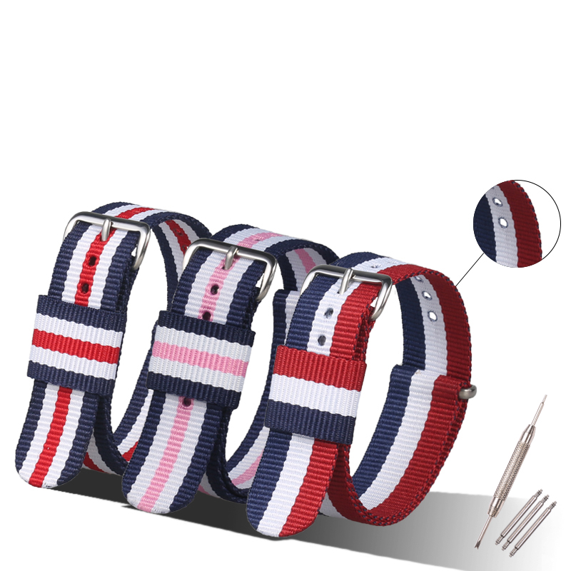 Tali Jam Tangan untuk DW Tali  - Nato Strap Nylon ulasan dan harga