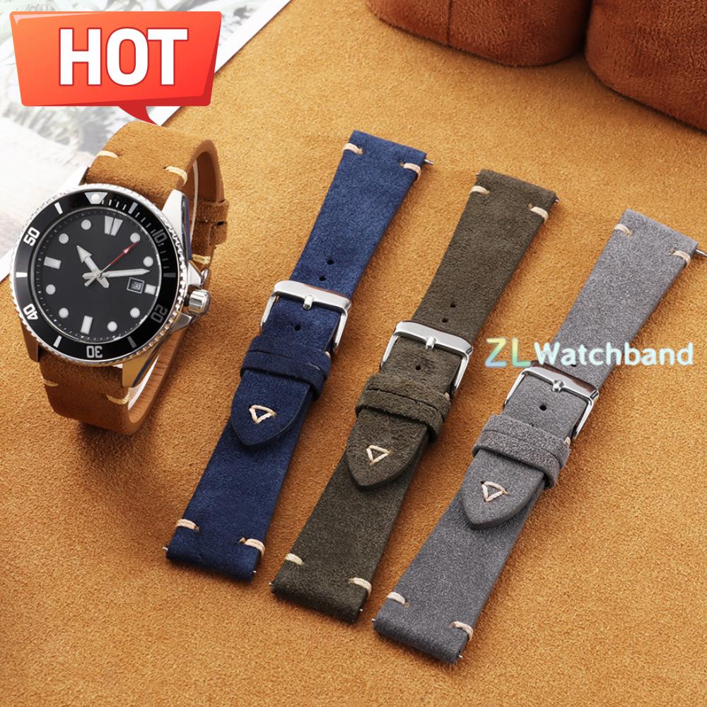 Tali Jam Tangan Kulit Suede Pr - Suede Strap Watch ulasan dan harga