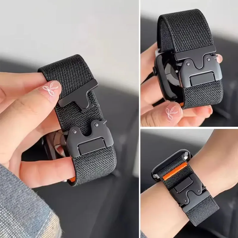 Tali Nilon Parasut untuk Apple - Parachute Strap Elastic ulasan dan harga