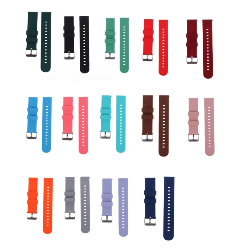 Tali Silikon 20/22Mm Gelang Ri - Silicone Watch Band 22Mm ulasan dan harga