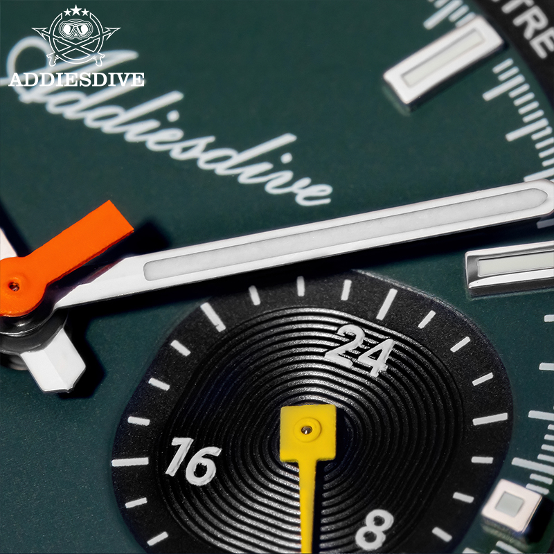 Jam Tangan Chronograph Pria AD - Rubber Strap Diver ulasan dan harga