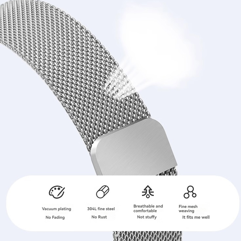 Tali jam tangan magnetik Milan - Milanese Loop Magnetic ulasan dan harga