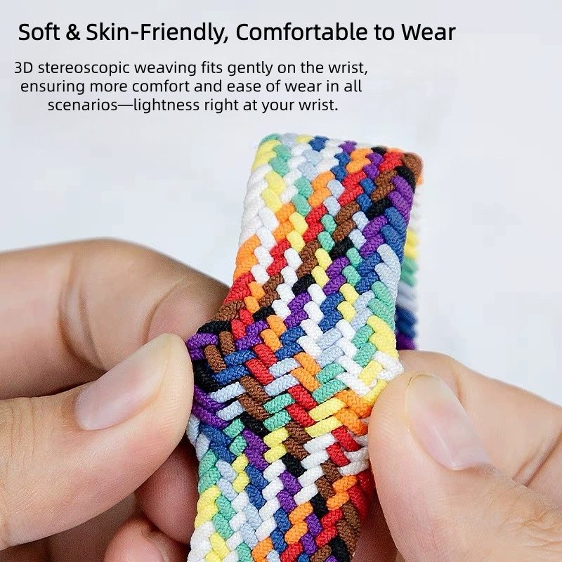 Tali Jam Tangan Anyaman Elasti - Parachute Strap Elastic ulasan dan harga