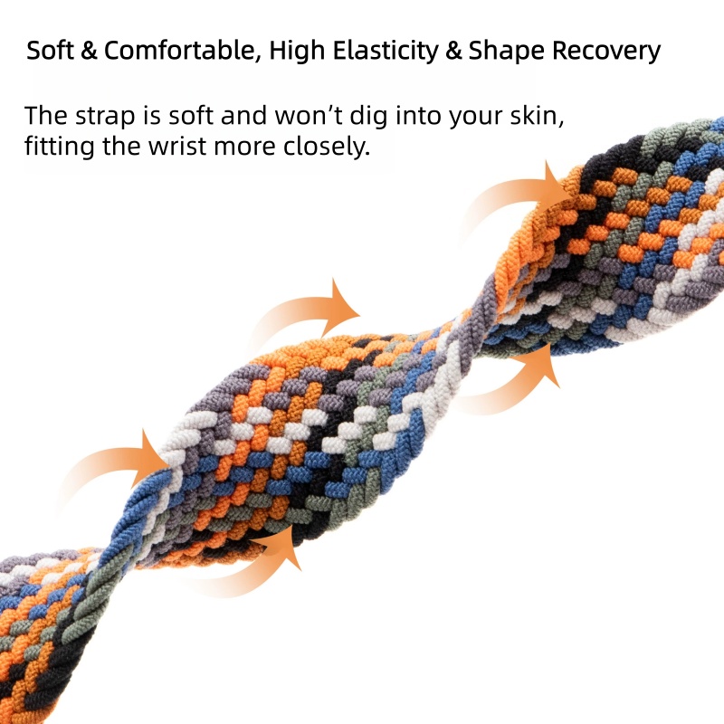 Tali Jam Tangan Anyaman Elasti - Parachute Strap Elastic ulasan dan harga
