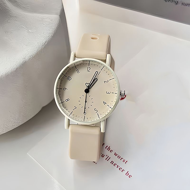 Jam Tangan Kuarsa Wanita Dial  - Silicone Band Women ulasan dan harga