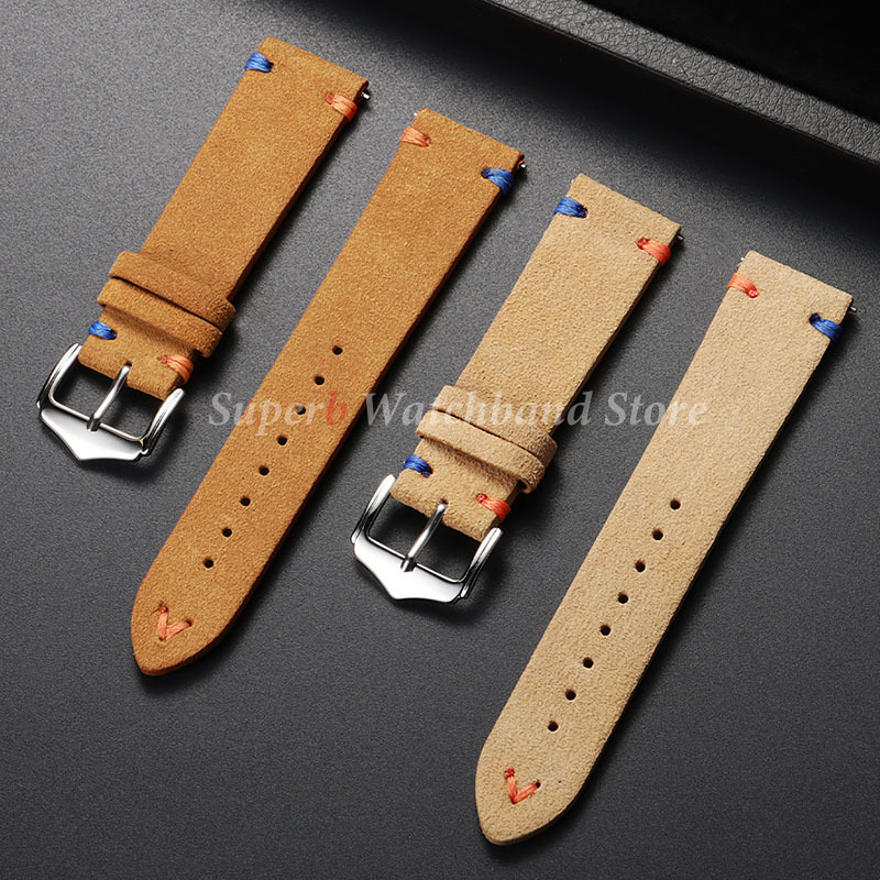 Tali Jam Tangan Kulit Suede 18 - Suede Strap Watch ulasan dan harga