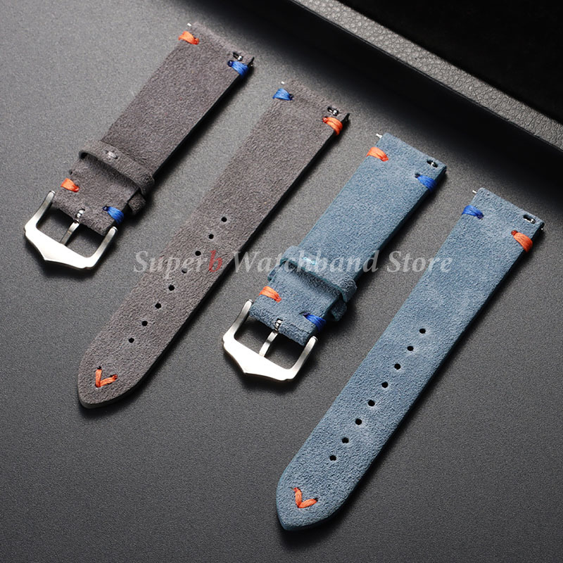 Tali Jam Tangan Kulit Suede 18 - Suede Strap Watch ulasan dan harga