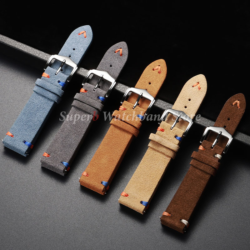 Tali Jam Tangan Kulit Suede 18 - Suede Strap Watch ulasan dan harga