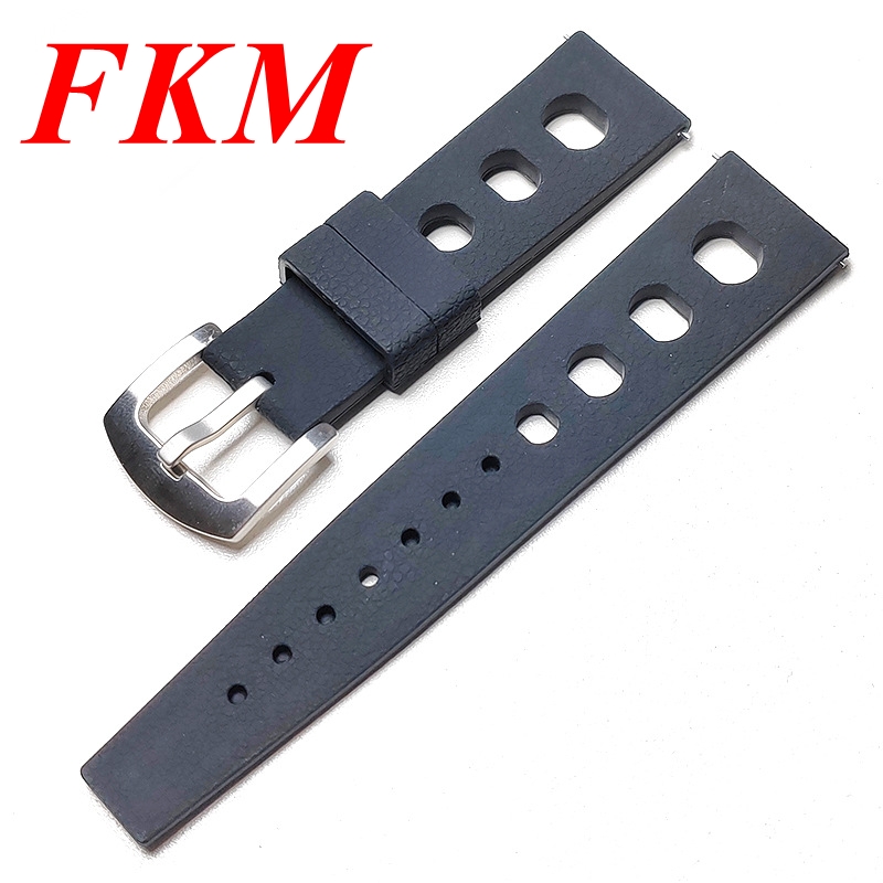20 22Mm Tali Jam Tangan Karet  - Tropic Strap Vintage ulasan dan harga