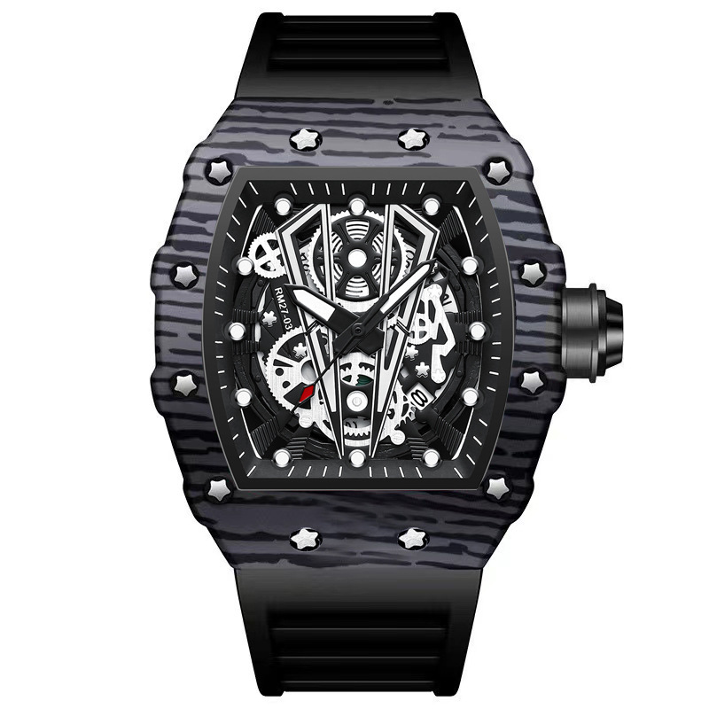 Jam Tangan Pria BINBOND B8577  - Tropic Strap Vintage ulasan dan harga