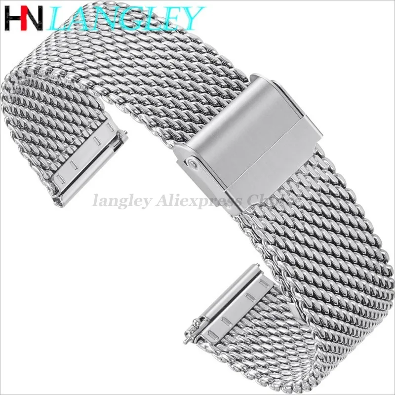 Gelang jam tangan jaring Milan - Milanese Loop Magnetic ulasan dan harga