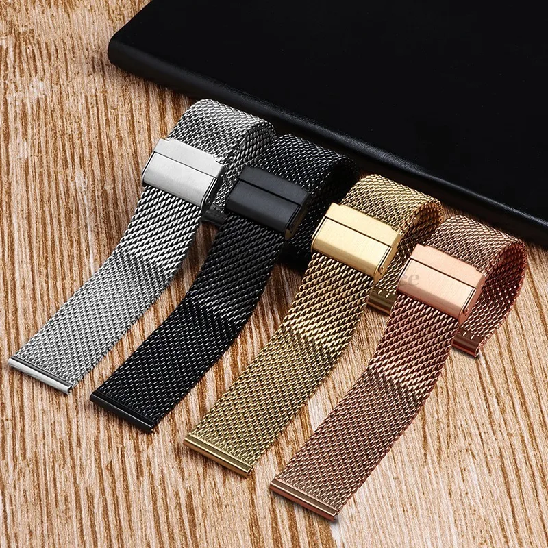 Gelang jam tangan jaring Milan - Milanese Loop Magnetic ulasan dan harga