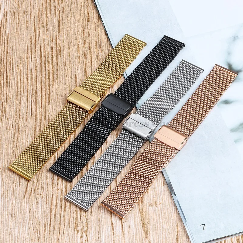 Gelang jam tangan jaring Milan - Milanese Loop Magnetic ulasan dan harga