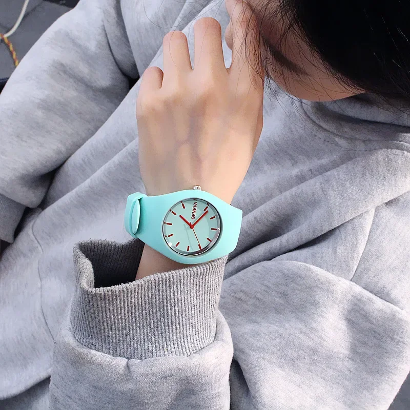 Jam Tangan Pria Jam Tangan San - Silicone Band Women ulasan dan harga