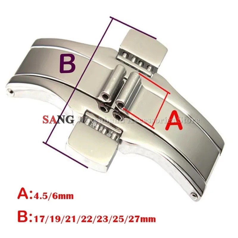 Gesper Kupu-kupu untuk Tissot  - Butterfly Clasp Deployant ulasan dan harga