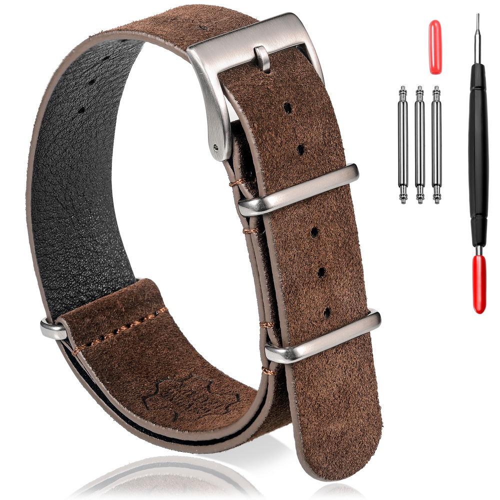Hemsutt Tali Jam Tangan Kulit  - Tropic Strap Vintage ulasan dan harga