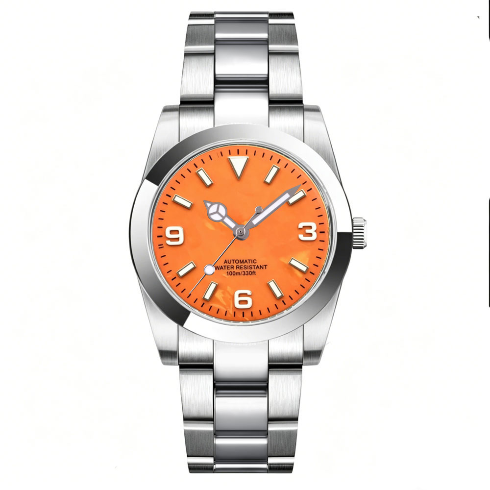 Jam Tangan Logo Kustom 36mm 39 - Stainless Bracelet Diver ulasan dan harga