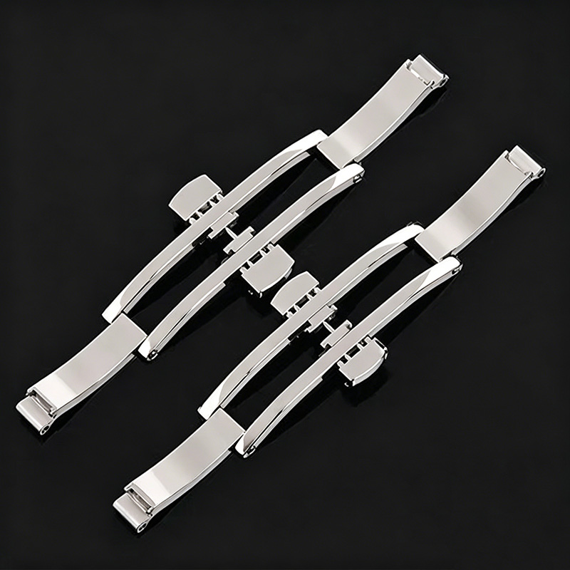 Gesper Tali Jam Tangan Baja An - Butterfly Clasp Deployant ulasan dan harga