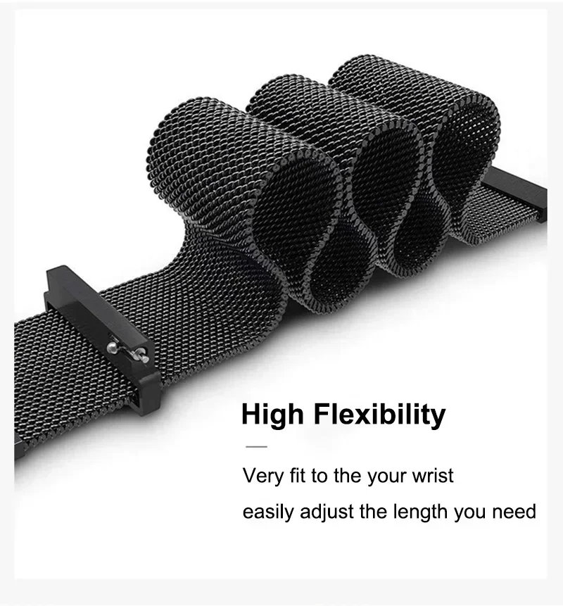 Milanese Loop untuk Jam Tangan - Milanese Loop Magnetic ulasan dan harga