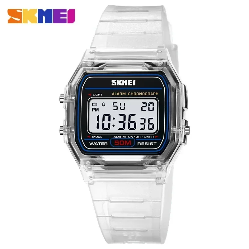SKMEI 2056 tali TPU transparan - Rubber Strap Diver ulasan dan harga