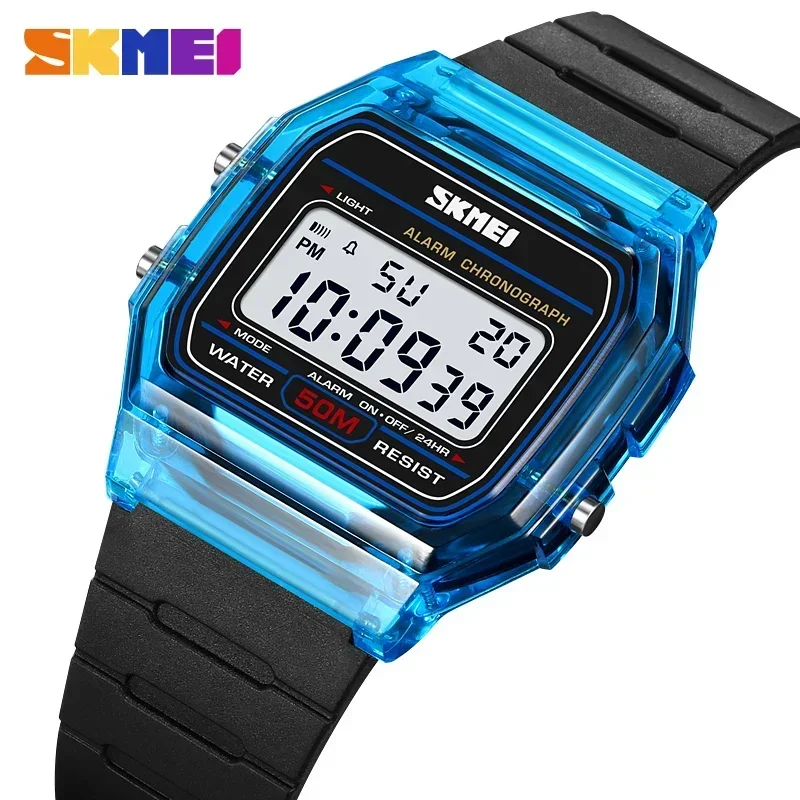 SKMEI 2056 tali TPU transparan - Rubber Strap Diver ulasan dan harga