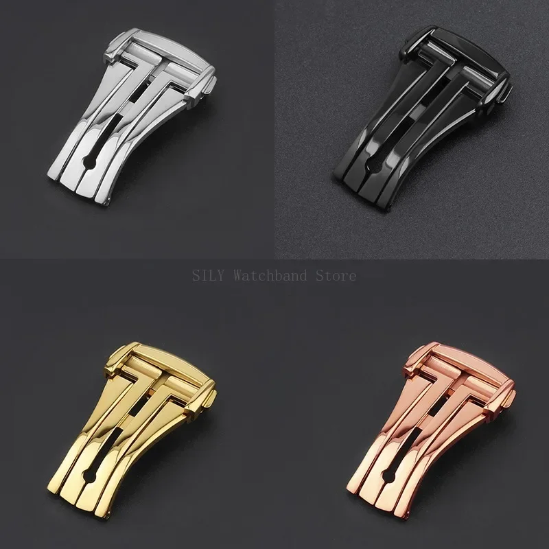 Gesper jam tangan lipat baja t - Butterfly Clasp Deployant ulasan dan harga