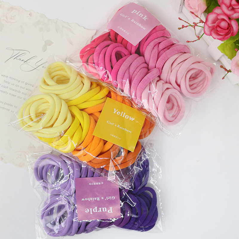 50 Buah/Set Ikat Rambut Dasar  - Silicone Band Women ulasan dan harga